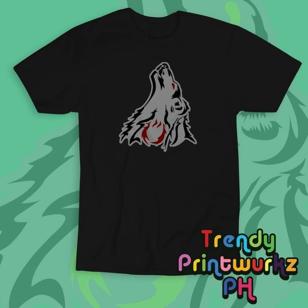 🔥 NWT Trendy Printwurkz KÜYA Wolf Shirt